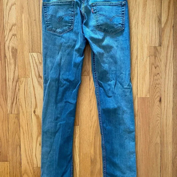 LEVI’S 511 perfect condition tag reads W 28 L32 actual measurements shown - Picture 5 of 11